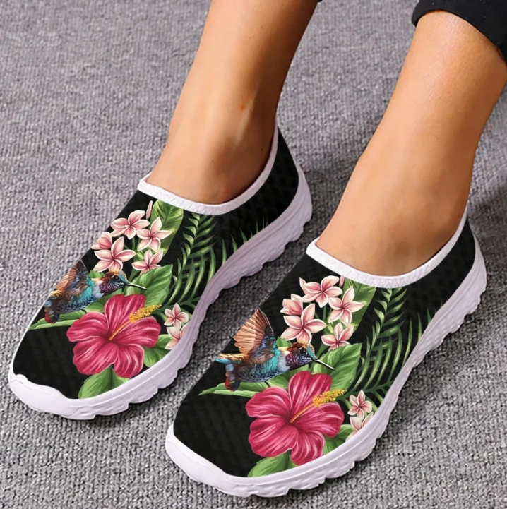 Mocassini con Stampa Colibrì e - Women Shoes Tennis recensione e prezzo