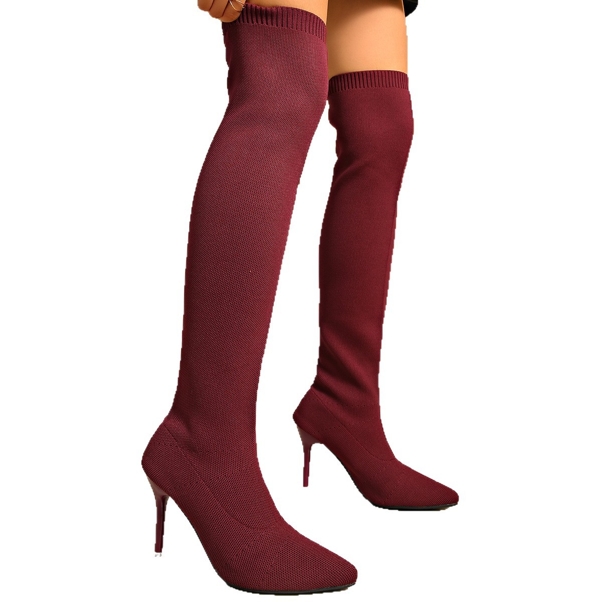 Stivali alti sopra il ginocchi - Sock Boot Women recensione e prezzo